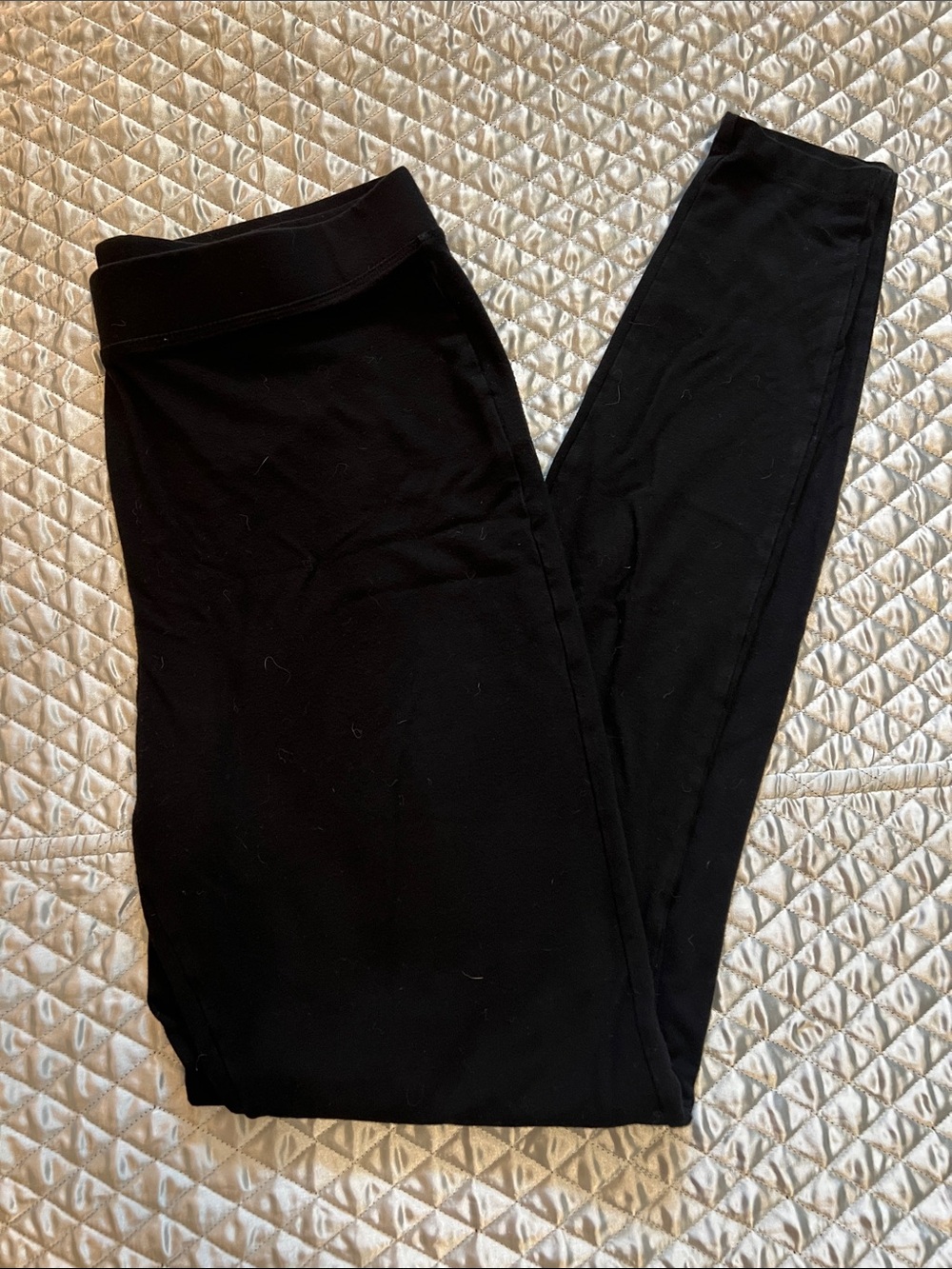 GAP Tall Black Leggings with Branded Waist Tag